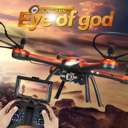 Дрон jjrc H11D 5 8G FPV 2.0MP HD Камера 2 4G 4CH 6-осевой пульт дистанционного управления для