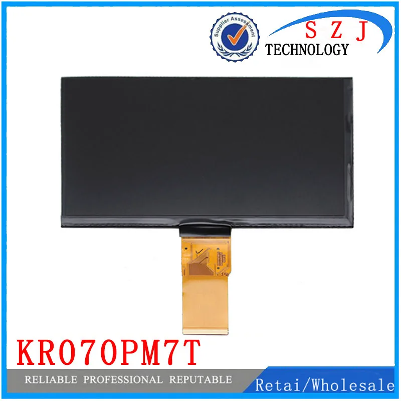 Оригинальный 7 дюймовый ЖК дисплей KR070PM7T 1030300713 три Mei Qi MiKi6910 lcd 50pin экран Бесплатная