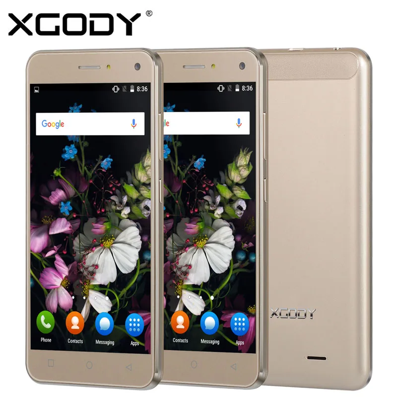 XGODY X13 5 0 inch Smartphone MTK6580 Quad Core 1GB RAM 8GB ROM Mobile Cell Phone