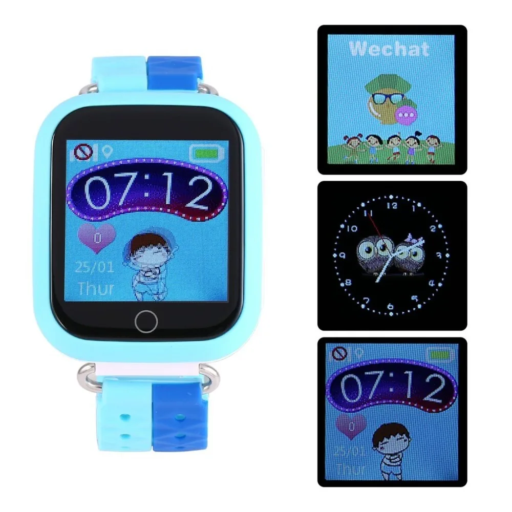 

Smart Watch Q100S Kids Children SIM Wristband GPS Tracker with Camera & 1.54 inch IPS Touch Screen SOS Locator Call Device