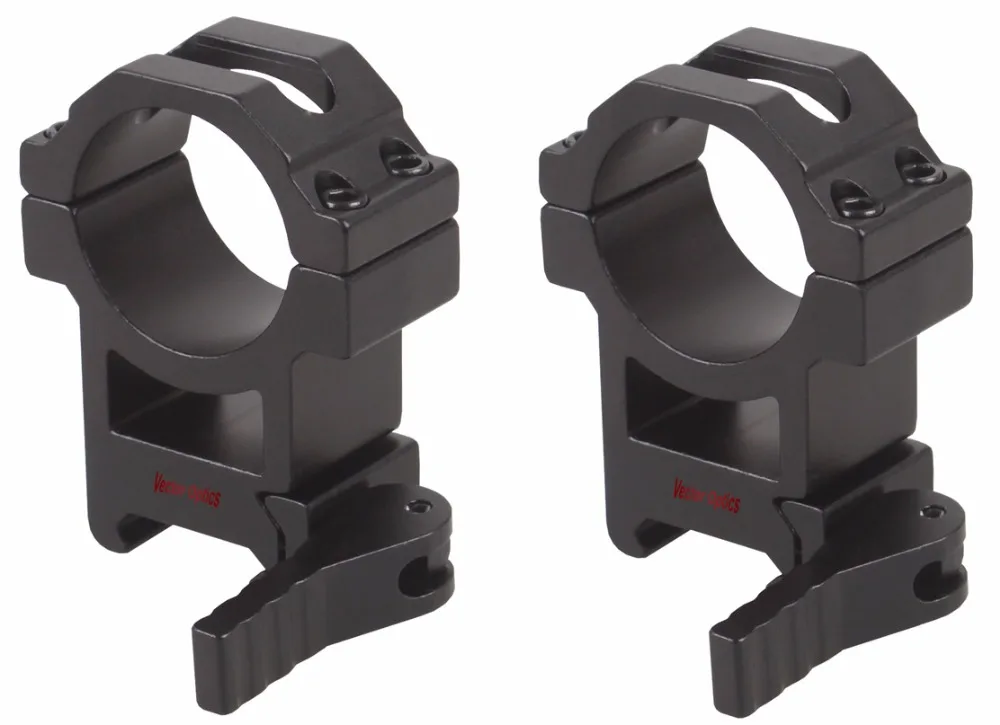 

Vector Optics Tactical 30mm Quick Release Medium Riflescope QD 21mm Picatinny Mount Ring fit BSA Leapers NightForce etc