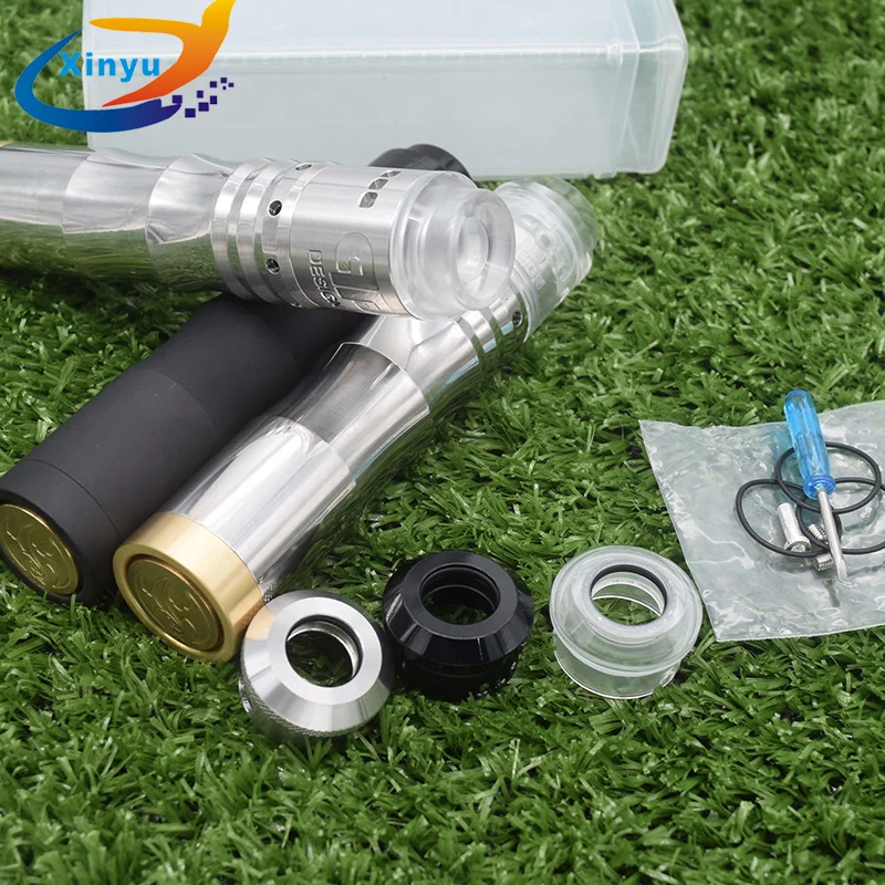 

Kennedy 25 Kit Vindicator QP KALI RDA Fatality RDA kit 18650 20700 21700 Battery 26mm Vaporizer mod vs AV Medieval Gyres kit