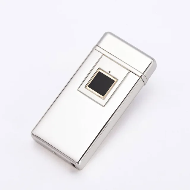 True Fingerprint Identification Lighter Usb Double Arc Electric Lighter