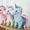 35cm Funny Electric Walking Unicorn Plush Toy Stuffed Animal Toys for Children Electronic Music Unicorn Toy Christmas Gifts ► Photo 2/6