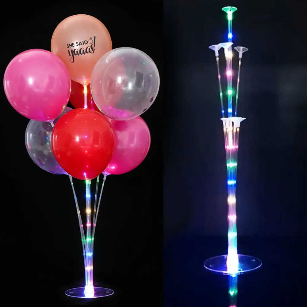 Светодиодный светильник воздушный шар пластиковый вспомогательный базовый Настольный держатель подставка для чашки вечерние Декор