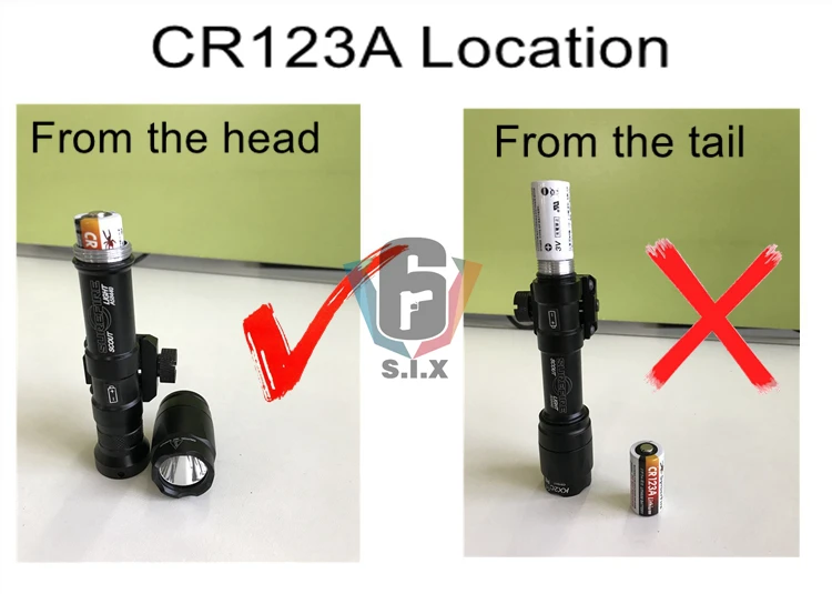 Lanterna e Dbal Interruptor de Pressão Dbal-a2 e Airsoft Surfire Tático Emkii Luz Aumentada M600c Dbal-d2 4 Luzes de armas