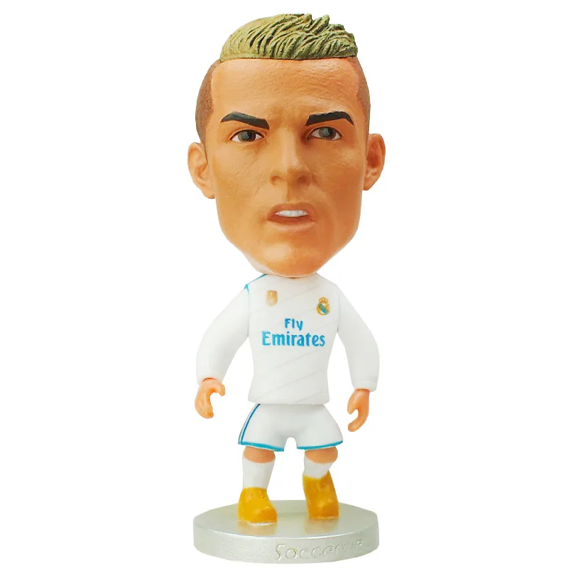 Европейская футбольная лига М. С. Ф. звезды C. Ronaldo Benzema Modric Zidane Ramos Bale Мини фигурки