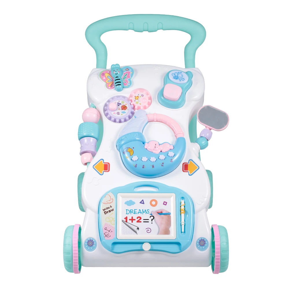 

NEW Baby Walker Multifuctional Toddler Walker Sit-to-Stand Learning Walker Toys Activity Walker Birthday gift Toys for Baby Kids