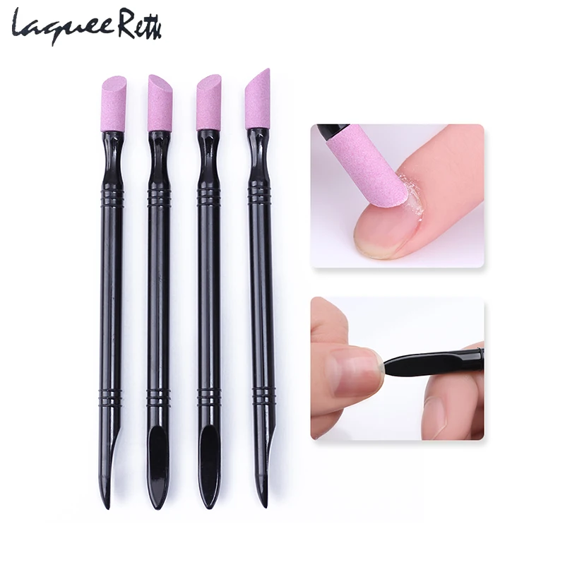 2Ways Professional Stone Nail File Nail Art Tools Cuticle Remover Trimmer Buffer Pedicure Manicure Women Unique makeup tools 2Ways Professional Stone Nail File Nail Art Tools Cuticle Remover Trimmer Buffer Pedicure Manicure Women Unique makeup tools