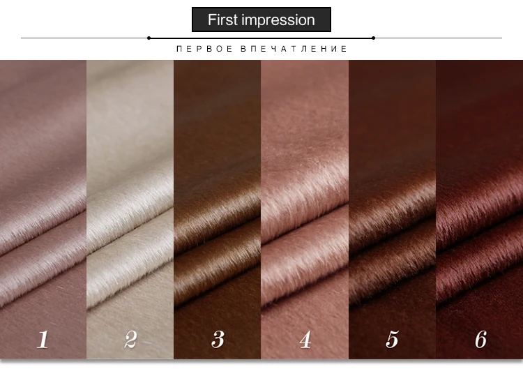 Перламутровый шелк 850 г/м вес двусторонний Альпака утолщаются блеск Альпака и шерстяные материалы зимнее пальто DIY одежда ткани