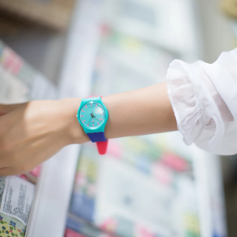 Swatch часы серии мужские летние цвет код GG215|Кварцевые часы| |