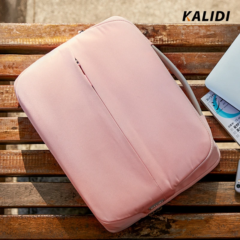 Вместительные сумки KALIDI для ноутбука 13 15 Macbook Air/Pro/Ipad водонепроницаемые чемоданы