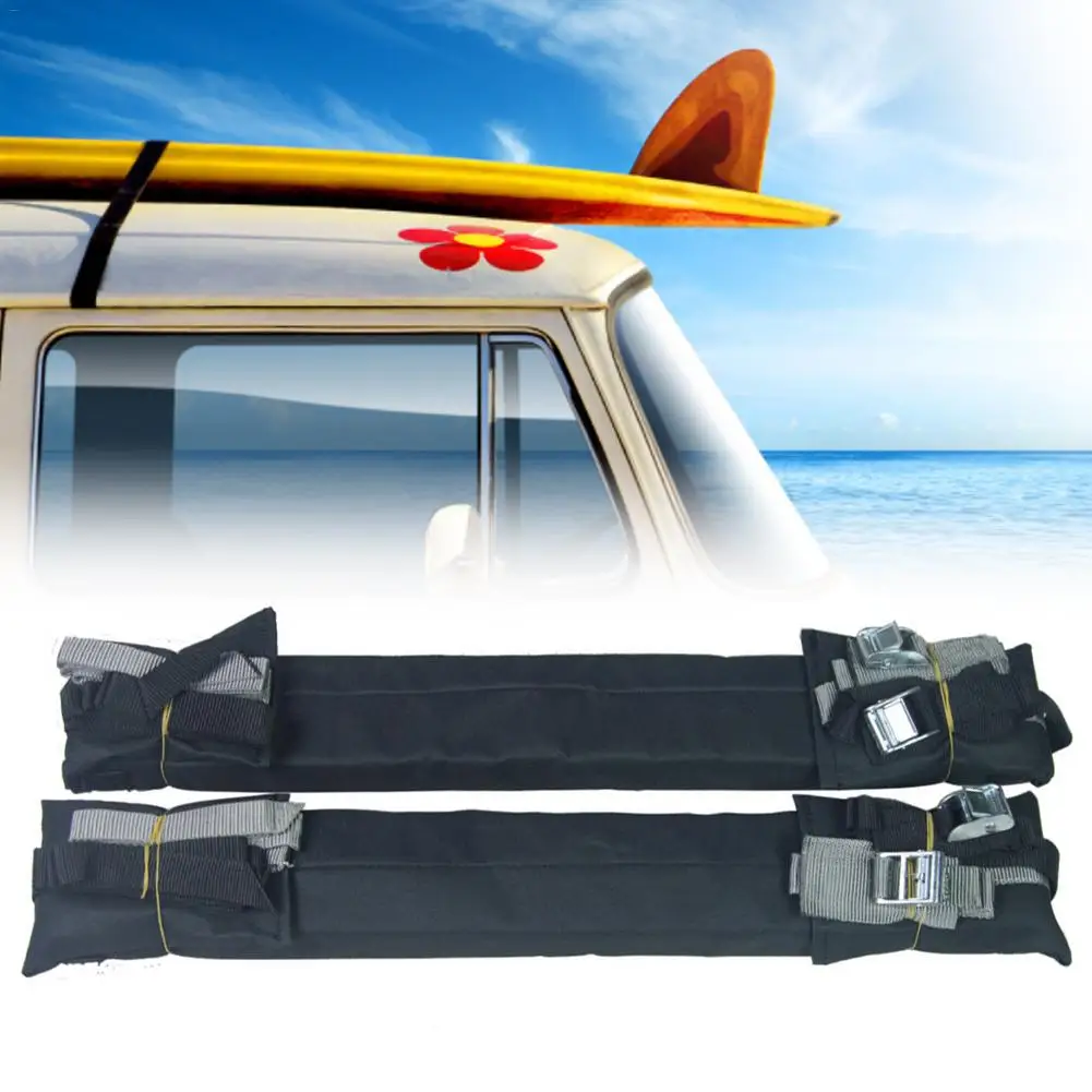 Универсальный Оксфордский тканевый Автомобильный потолочный багажник для крыши колодки для серфинга стойка для хранения Для Каяка доска для серфинга Лонгборд сноуборд весло