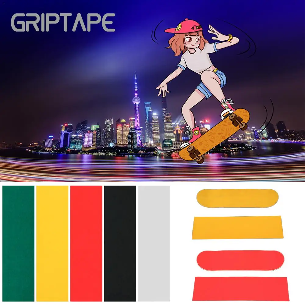 84 см x 23 см скейтборд 4 колеса наждачная бумага Griptape износостойкая утолщенная большая наждачная бумага Griptape для скейтбординга