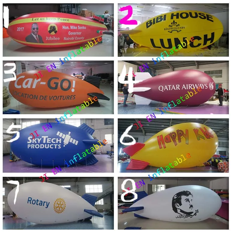 

Free door shipping advertising inflatable blimp for sale, custom make inflatable helium blimp balloons, inflatable zeppelin ball