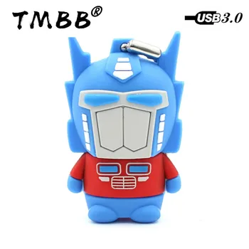 

BiNFUL USB 3.0 Cartoon Car robot USB Flash Drives 64GB Mini Pendrive 128G 32G 16GB 256GB Memory Stick Pen Drive Flash disk Gifts