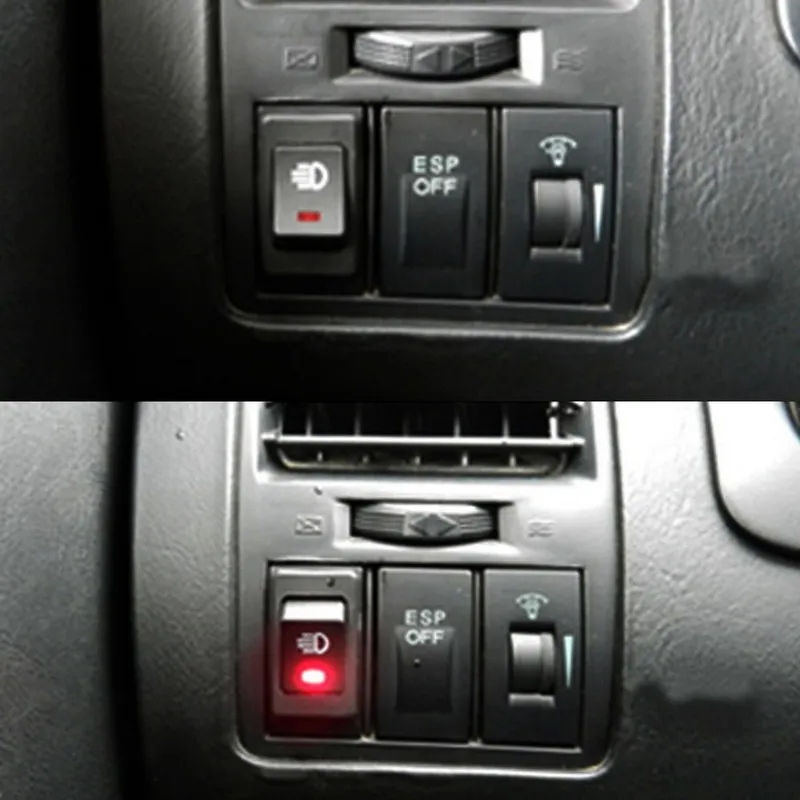 1PCS 12V 35A Car Fog Light Rocker Switch 4Pins Yellow LED 1PCS 12V 35A Car Fog Light Rocker Switch 4Pins Yellow LED