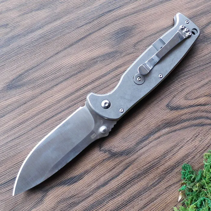 Ganzo G742-1 58-60HRC 440C G10 или деревянной ручкой складной Ножи Открытый выживания инструмент Отдых на природе Охота Карманный Ножи тактический EDC инструмент