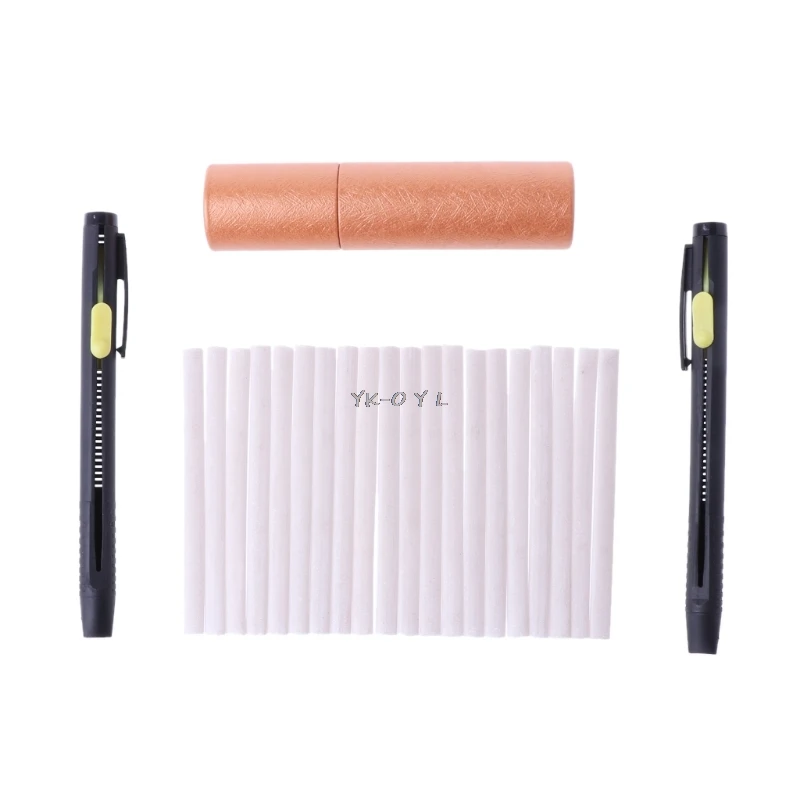 

1 Set Tailors Chalk Pen Pencil Dressmakers Invisible Marking Sewing Fabric Cloth