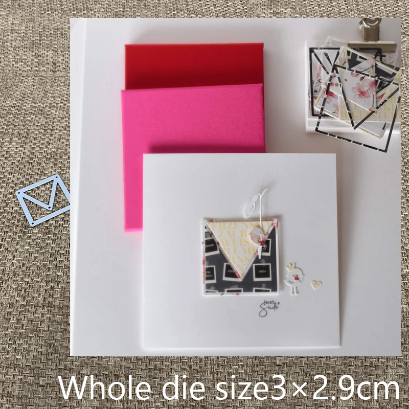 

New Design Craft Metal Cutting Die cut dies small envelope decoration scrapbook Album Paper Card Craft Embossing die cuts