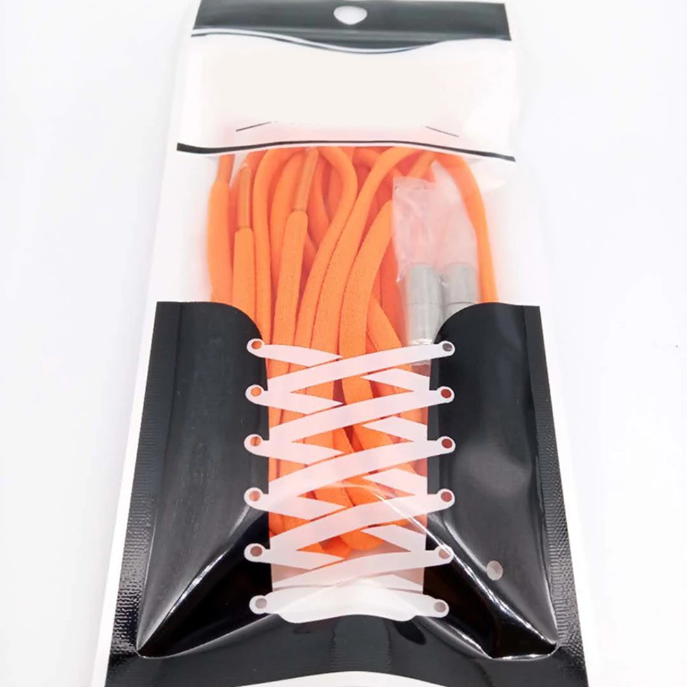 1 пара 100 см полукруглый эластичный без завязок фиксирующий Шнурки Кроссовки быстрая ленивая обувь шнурки женские мужские нейлоновые спортивные шнурки