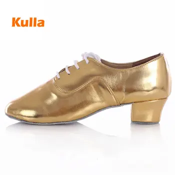 

New Kids Women Men's Latin Dancing Shoes Professional Latin Salsa Shoes Low Heel Zapatos De Mujer Tango Ballroom Dance Shoes Men