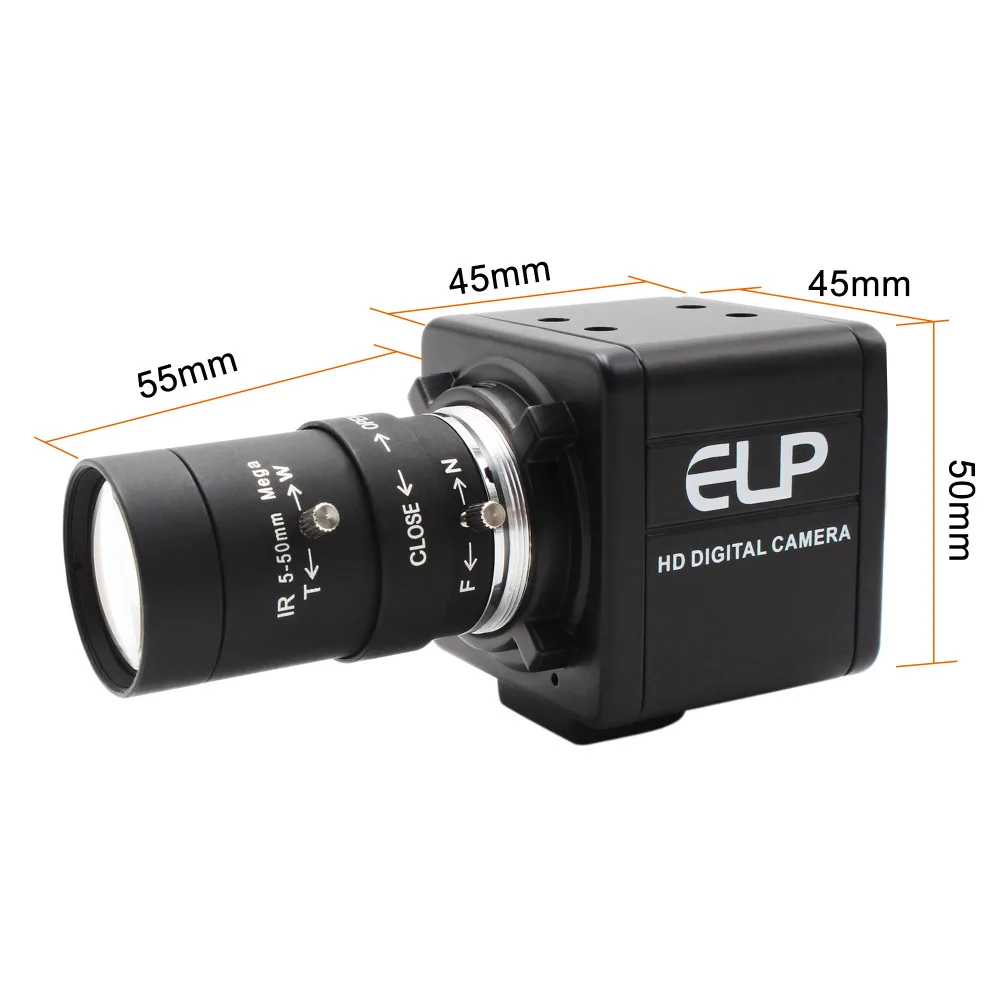 5 50 мм ручной варифокальный объектив ELP USB canera 640X480 MJPEG 30fps CMOS OV7725 CCTV камера с 3м usb