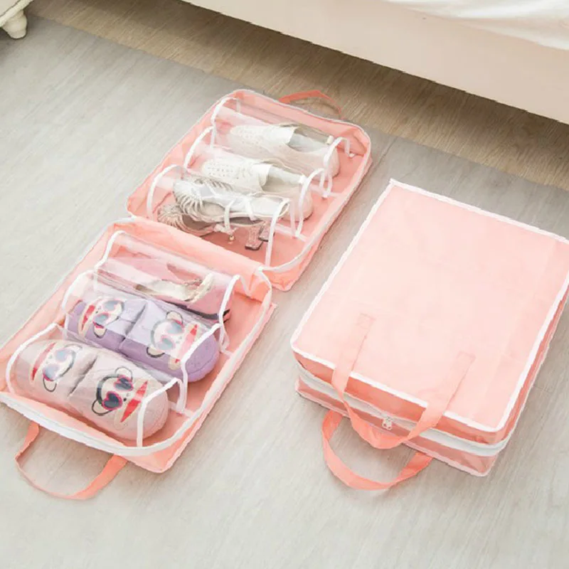 LDAJMW المحمولة المنظم المنزل السفر حمل حقيبة للأحذية الحقيبة التهوية قابلة للطي للماء أكسفورد سستة حقيبة التخزين LDAJMW المحمولة المنظم المنزل السفر حمل حقيبة للأحذية الحقيبة التهوية قابلة للطي للماء أكسفورد سستة حقيبة التخزين