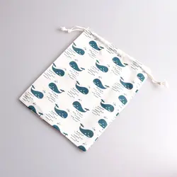 10 шт. 14x16 см (5.51 "х 6.29") хлопок drawstring сумка Саше/декоративные Сумки/упаковке/подарок Сумки мешок ювелирных изделий