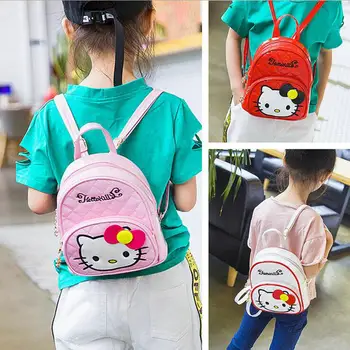 

New Cartoon Girls mini backpack fashion cute children schoolbags pu leather girl travel bag kids princess travel backpack