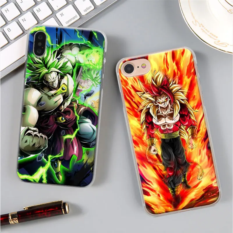 Dragon Ball Saiyan Goku Vegetto Broly чехол для телефона для Apple iPhone X XR 7 8 Plus 6 6s Plus XS MAX 11 Pro Max SE чехол для телефона Coque