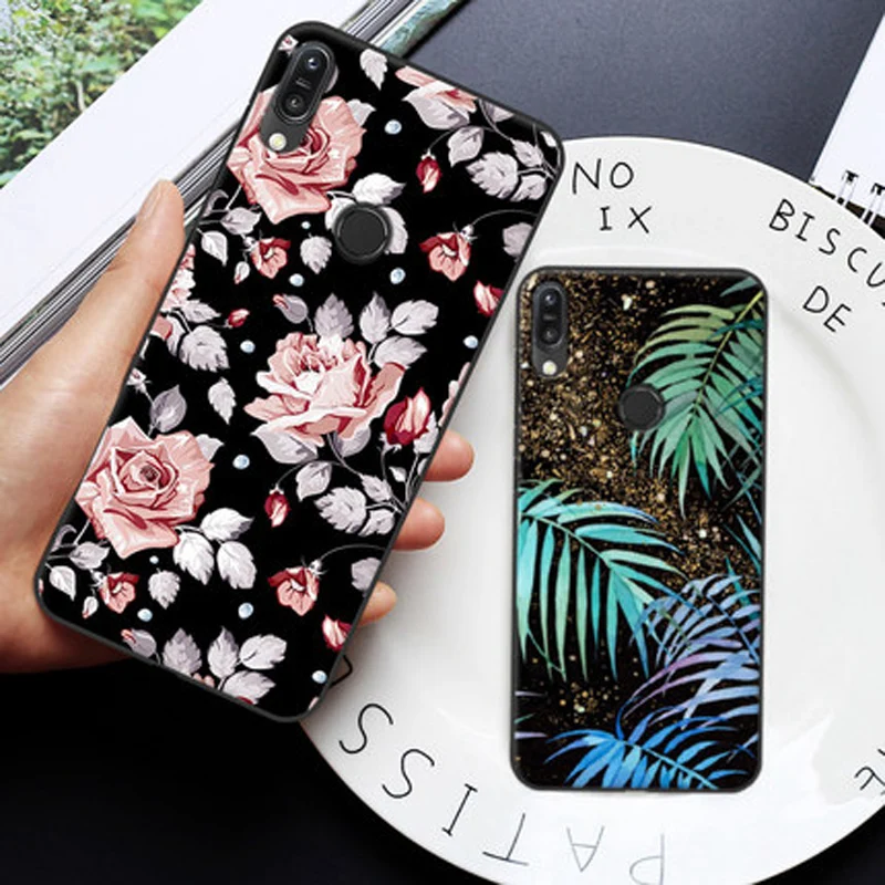 Чехлы для Asus ZenFone Max Pro M1 мультяшный рисунок прозрачный чехол мягкий силиконовый