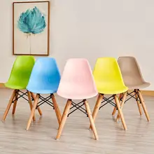 Детский стул домашний креативный красочный детский сад раннее образование спинка стул студенческий письменный стул