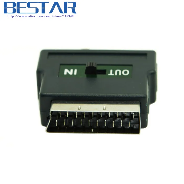 Аудио видео композитный 3 RCA AV & S Video 4Pin to Scart 21pin адаптер для Microsoft Xbox Europe HDTV|scart s-video|av