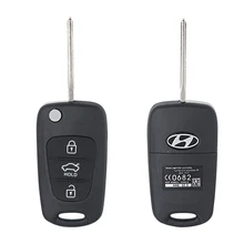 Reemplazo de carcasa de llave a distancia de coche plegable caso clave para Hyundai