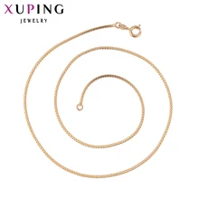 Xuping ファッションネックレス新デザインロングネックレスゴールドカラーメッキネックレス女性チェーンジュエリートップ販売のギフト 42609(China)