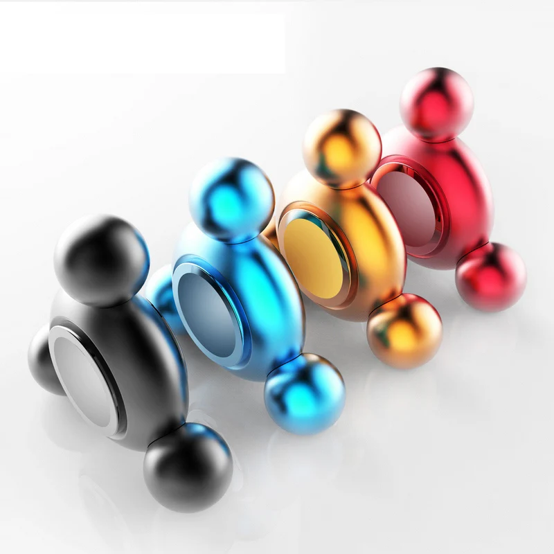 

4 Colors Upgraded Metal Fidget Spinner EDC Anti Stress Hand Spinner Gyroscope Funny Spinning Toys for Children Gift with box