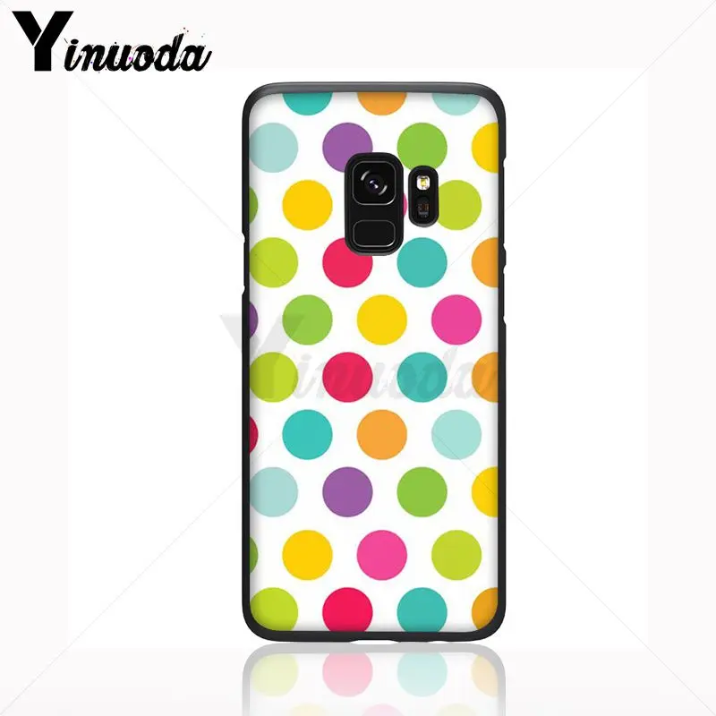 Red Black Gold Polka dots Dot