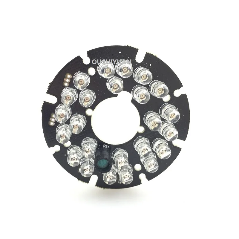 

CCTV IR LED Light 24pcs F5 Infrared IR 90 Degrees 850nm For CCTV Camera