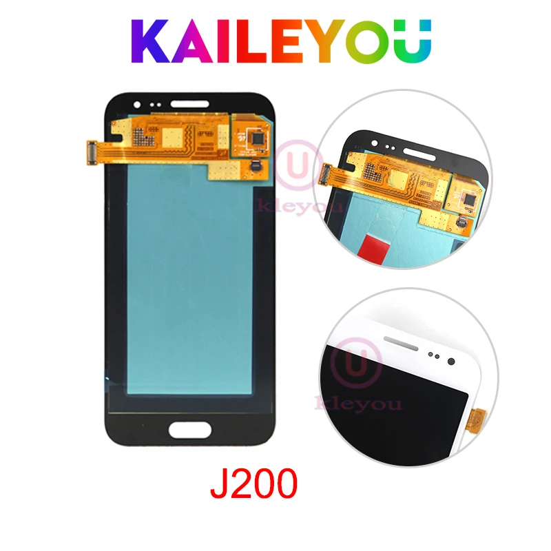 AMOLED ЖК-дисплей для samsung Galaxy J2 J200 J200F J200H J200Y Дисплей Сенсорный экран планшета