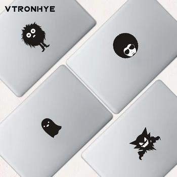 

Laptop Vinyl Decal Stickers for New Macbook Air 13 2018 Skin Pro Retina 13 15 17 Inch Black Partial Laptop Cover Sticker Coque