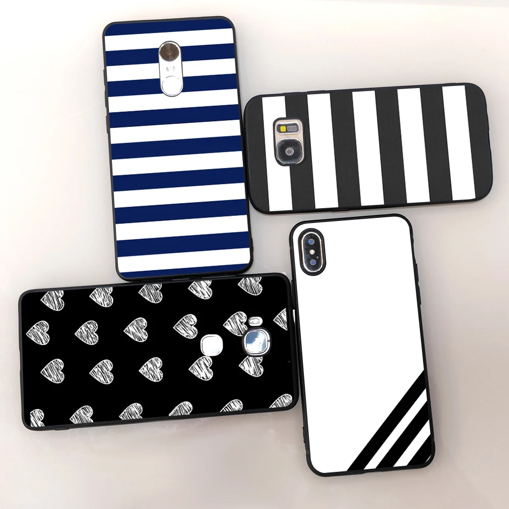 

Stripe Silicone soft TPU phone case back cover For Xiaomi5 5c 5s 5x 6x 8 8se Redmi 5 5A 5Plus 6 6A 6Pro S2 Note4x 5A 5Pro
