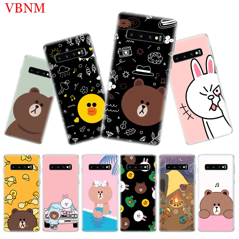 

Bear Brown Fashion Art Phone Case For Samsung Galaxy S9 S8 A6 A8 Note 9 8 S7 S6 Edge J4 J6 + Plus A7 A9 J5 J8 2018 Cover Coque