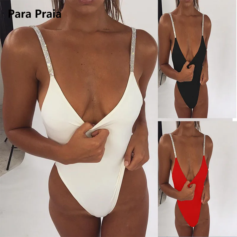 

Sequins Bodysuit Women One Piece Swimsuit Push up Swimwear Swimming Suit Monokini Bathing Suit Women Badpak Trikini Beach Tunic