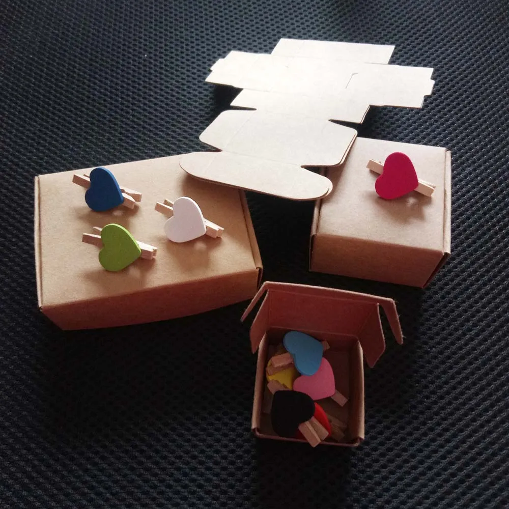 Подарочная коробка из коричневой