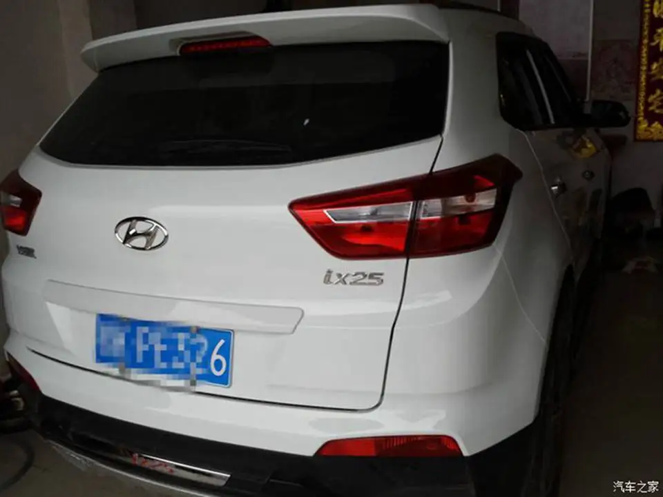 Используется для hyundai IX25/creta спойлер ix25/creta высокого качества ABS Материал заднее