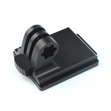 F06678 Helmet Aluminum Fixed Mount for GOPRO Hero 1 2 3 3 4 5Session Xiaomi Yi