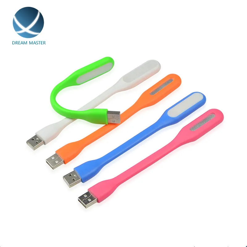 Гибкая USB LED Night Light для ноутбука зарядки Портативный мини Книга настольная 1