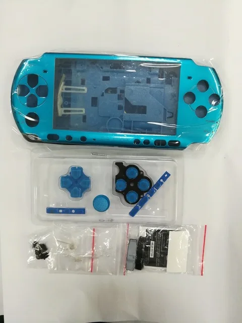 Для psp 3000 psp 3000 Замена игровой консоли полный корпус чехол с кнопками комплект