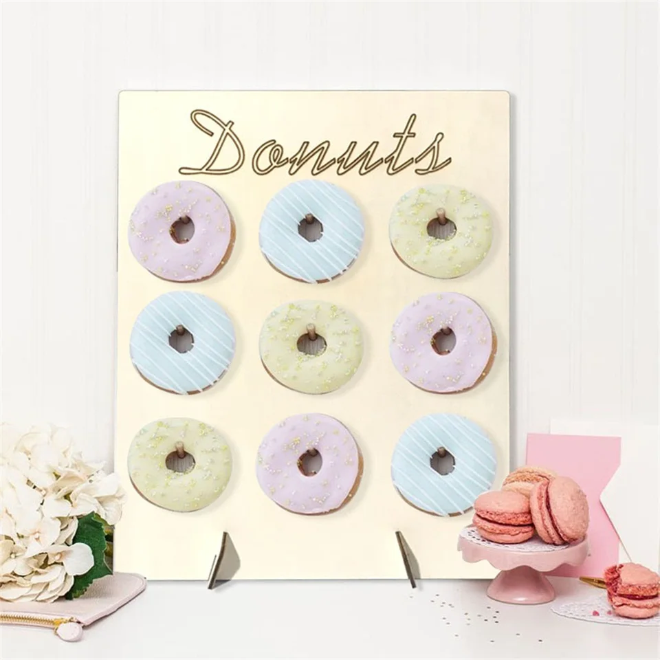 Wooden Donut Wall (8)